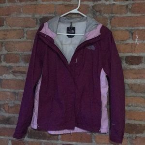 The North Face rain jacket